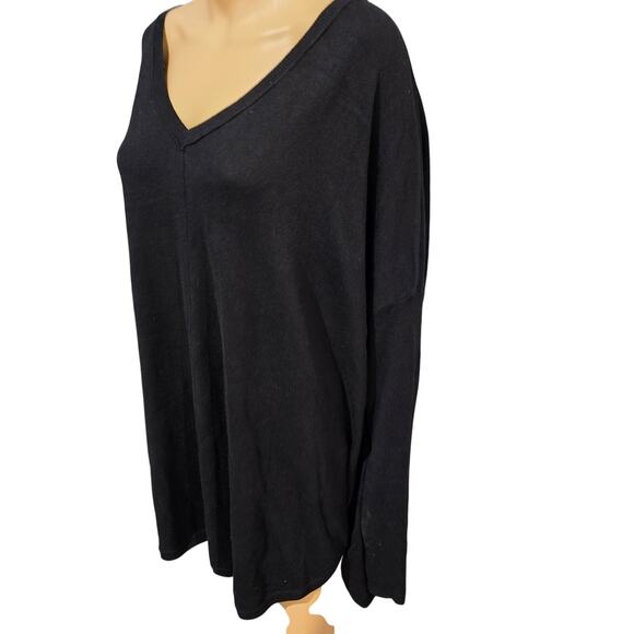 H by Halston Black Pullover Sweater 3X NWT - Picture 2 of 6